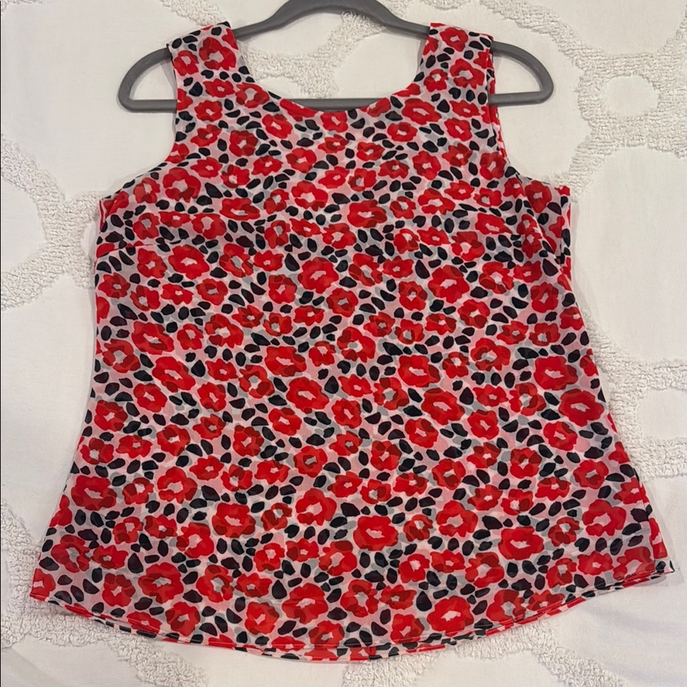 CAbi Flipside Blouse NWOT